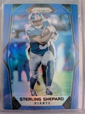 STERLING SHEPARD 2017 Panini Prizm DARK RETAIL BLUE SSP Card PWE