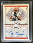 2025 Panini National Treasures Ja'Marr Chase Auto #/99 Bengals