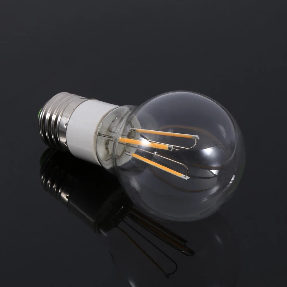 3W Warm White E27 12V COB LED Filament Bulb 360 Degree NOn Dimmable Light New - Image 2 of 4