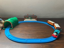 Tomy Plarail Thomas Annie Clarabel Ffarquhar station set lot