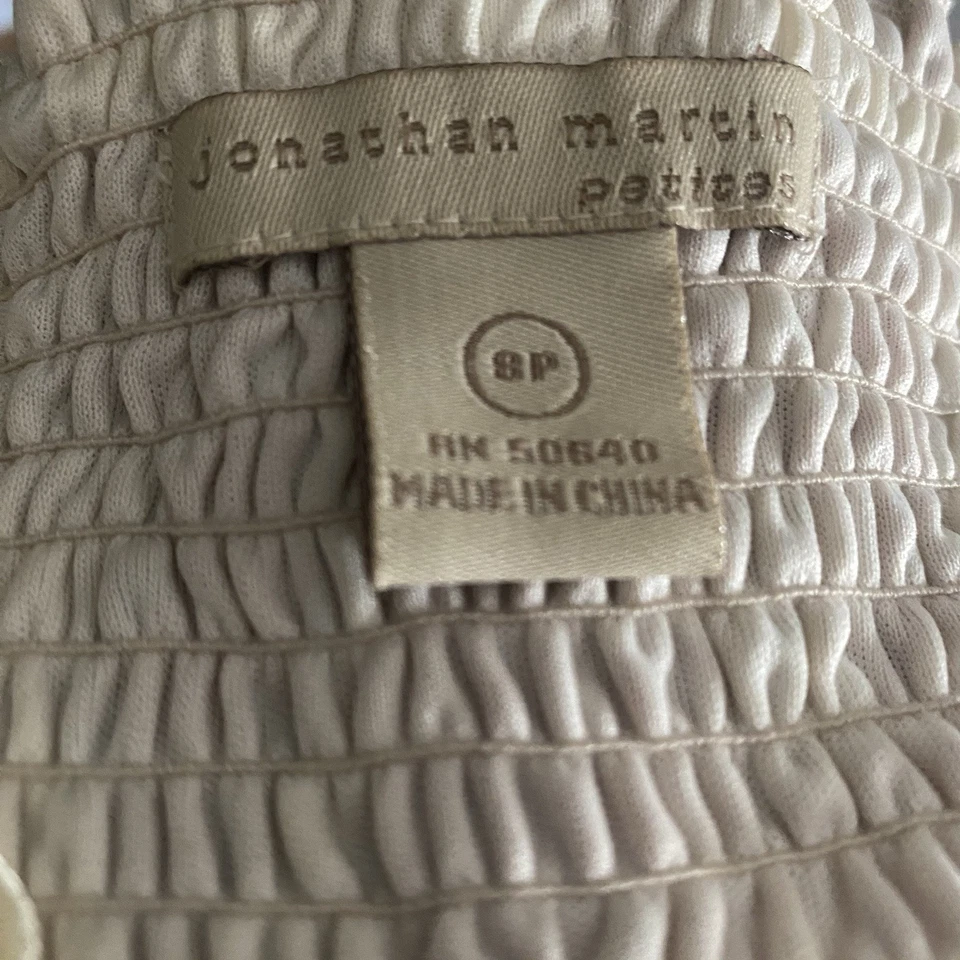 Vestido Jonathan Martin Mujer Talla 8P Rojo Seda Floral Y2k Vintage Hada Romántico Foto 3 de 4