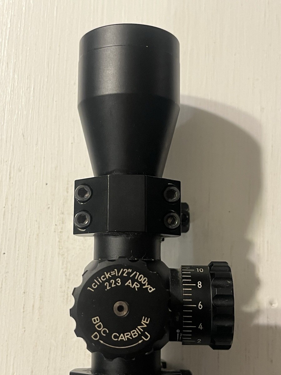 Nikon P-223 3x32 BDC Carbine Reticle Matte black + Rings | eBay