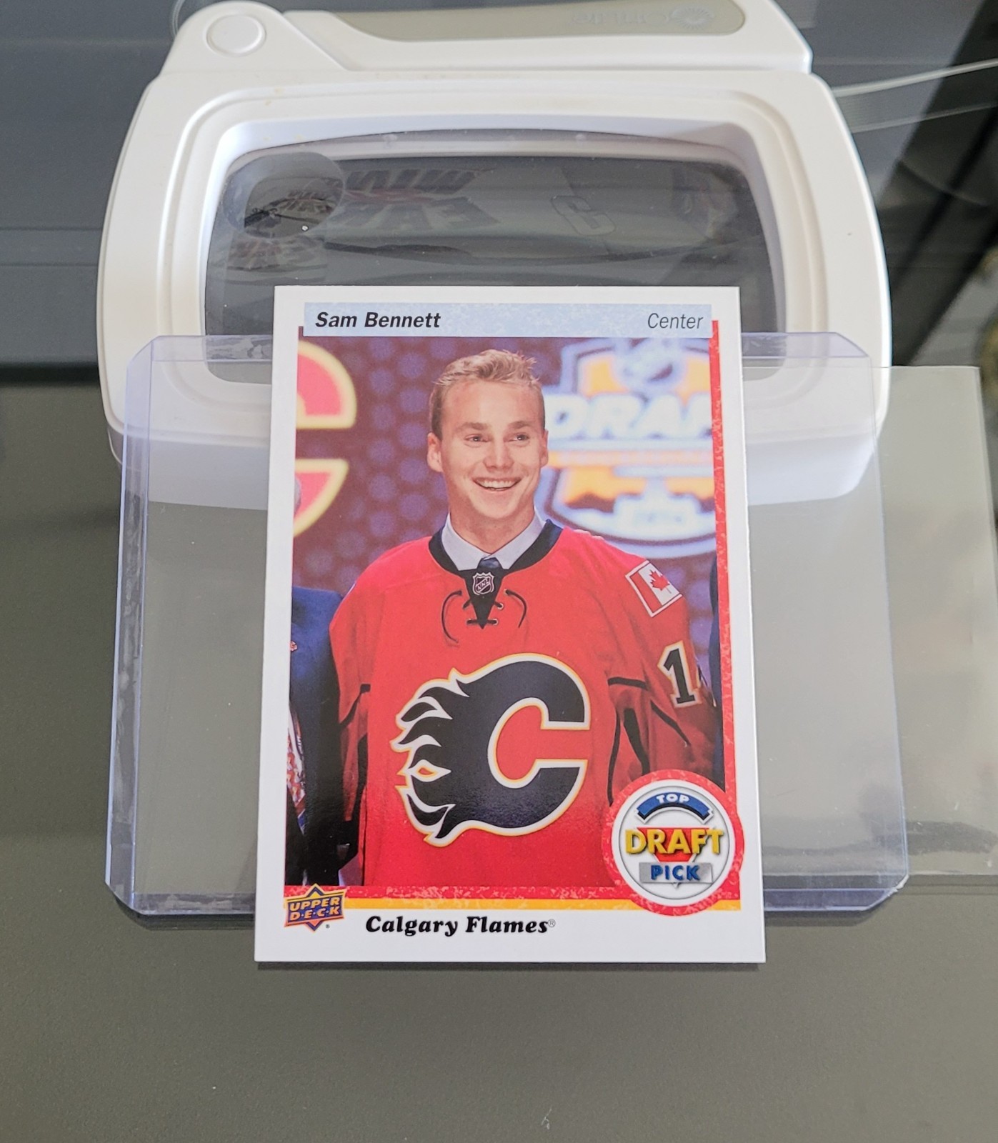 2015-16 Upper Deck Top Draft Pick #DRAFT-4 Sam Bennett Calgary Flames!!