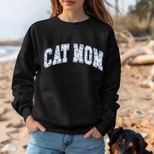 Cat Mom Sweatshirt, Cat Mama Sweatshirt, Cat Mom, Cat Lovers Gift.