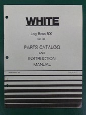1979 WHITE LOG BOSS 500 SPLITTER 990 - 149 PARTS MANUAL 