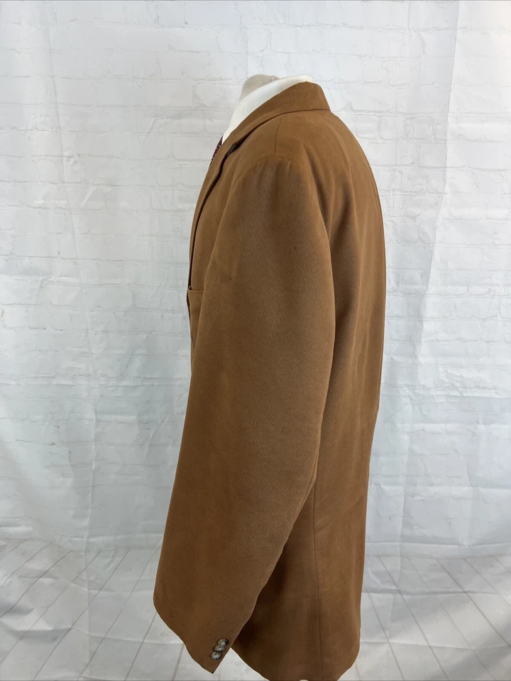 Blazer Norm Thompson para hombre marrón liso 44XL $495 Foto 4 de 4