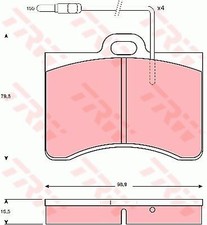 Plaquette de frein Citroen SM