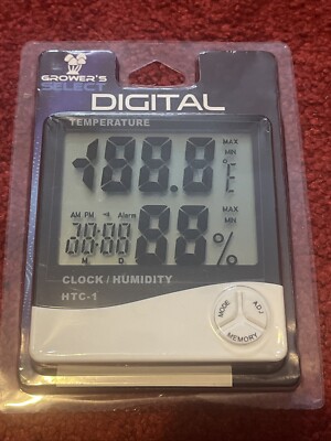 Digital Thermometer And Hygrometer New Growers Select