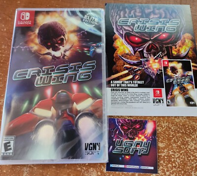 Jeu CRISIS WING - ELITE EDITION Pour Nintendo Switch - Version USA (Anglais), Neuf