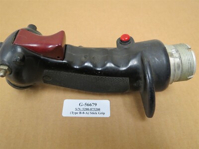 戦闘機　操縦桿　フライトスティック　F86 F100 F104 F4 1975製 戦闘機 操縦桿 フライトスティック F86 F100 F104 F4 1975製