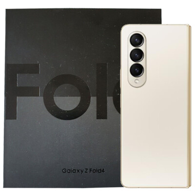 Samsung Galaxy Z Fold4 5G (Beige) 512GB + 12GB RAM - GSM Unlocked