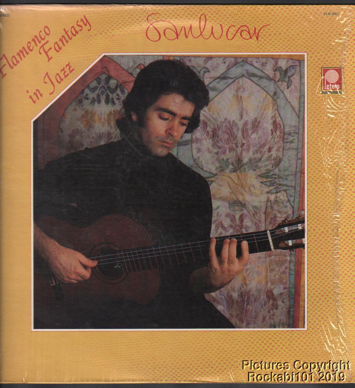 1975 Manolo Sanlucar Latin Jazz Guitar LP Flamenco Fantasy in Jazz