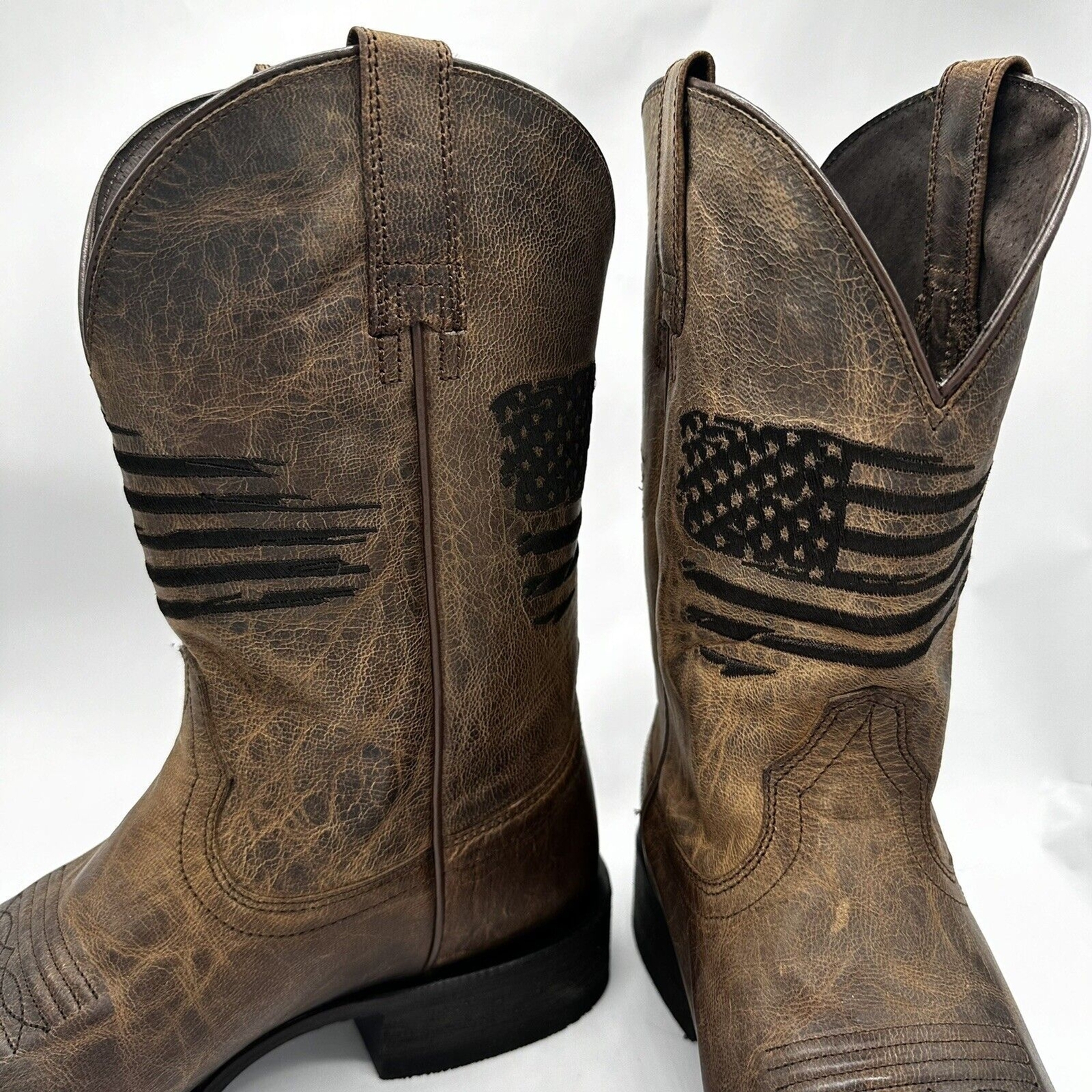 Ariat® Men's Circuit Patriot Weathered Tan Boots 10029699 image 3