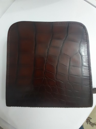 OFFICINA ITALIA BOX CASE HOLDER FOR WATCHES LEATHER, BROWN COLOR - Picture 2 of 24