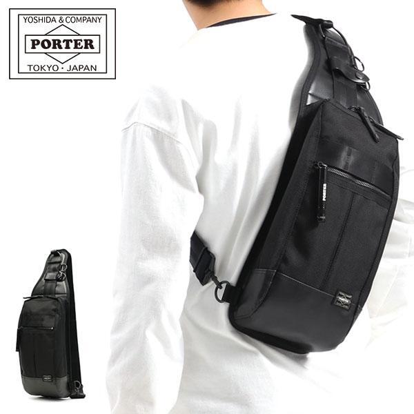 PORTER HEAT ONE SHOULDER BAG Yoshida Bag 703-08000 Black