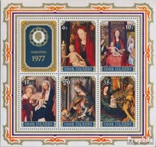 Timbres Cookinseln 1977 Mi Bloc 71 (complète edition) neuf avec gomme originale 