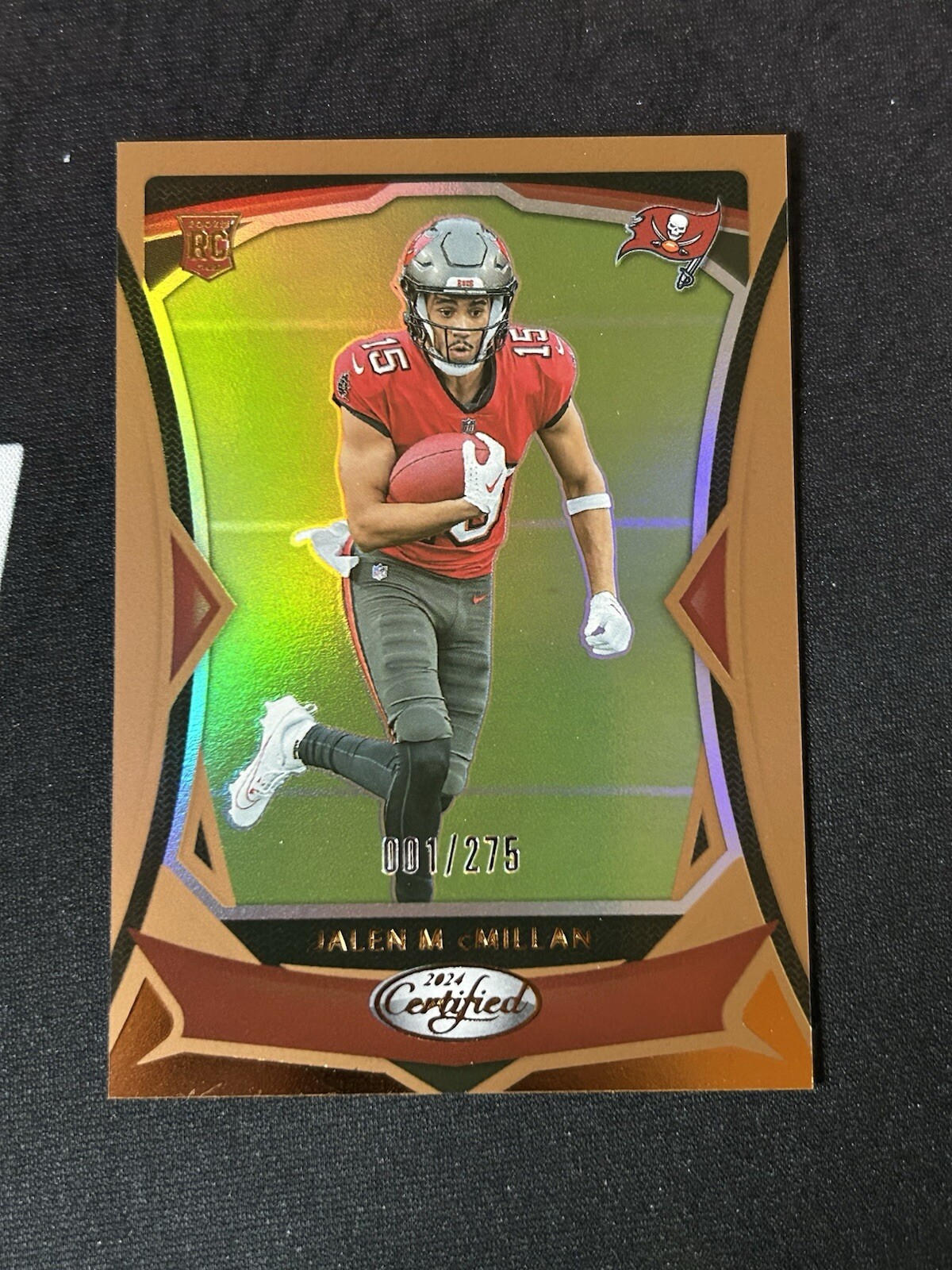 2024 Panini Certified - Rookies Bronze Mirror #167 Jalen McMillan /275 (RC)