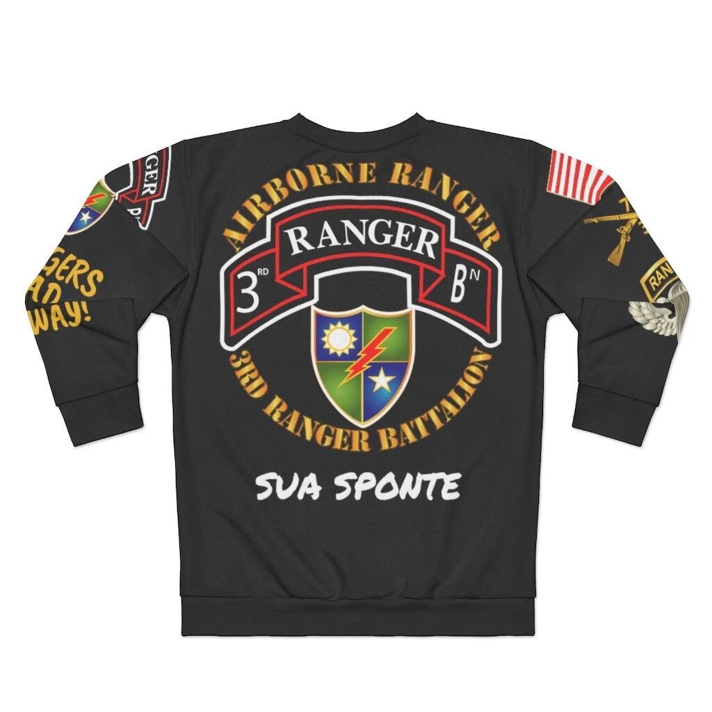 Unisex Sweatshirt Army 3rd Ranger Battalion 75th Ranger Regiment Rangers