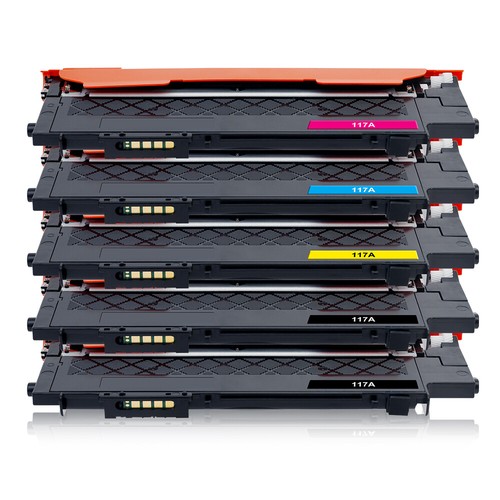 1-5XXL Toner für HP 117A mit Chip für HP Color Laser MFP 178nwg 179fwg 179fnw - Bild 6 von 12