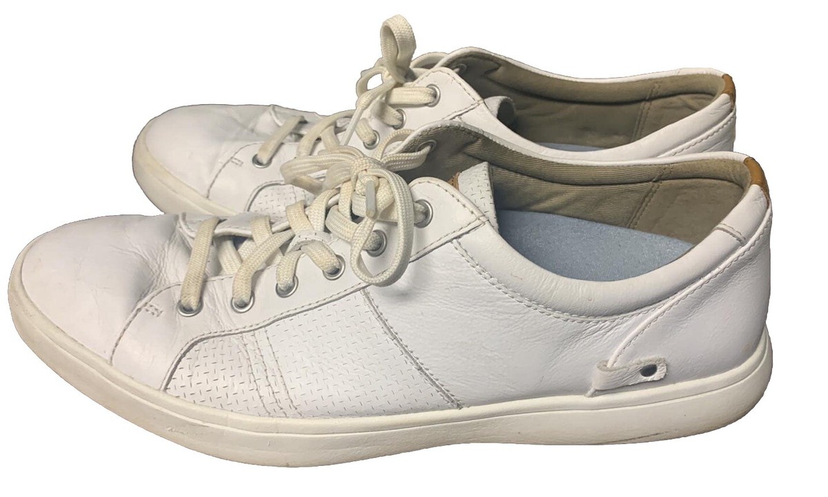 Rockport Sneakers City Lites White Lace Up Leather Men's