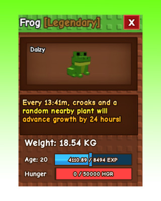 Huge Frog Grow A Garden | FAST  EASY