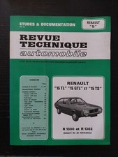 REVUE TECHNIQUE RENAULT 15 TL GTL TS 1.3 1.6 R 1300 R 1302 Rta R15 1289 1565 Cm3