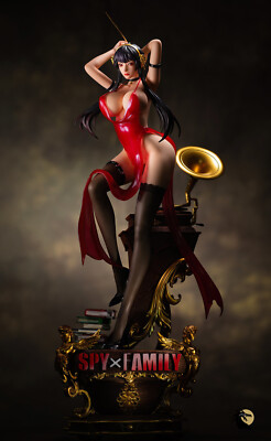 DT-UME Studio Yor Forger 1/4 Scale Statue red dress ver - Displayed - USA Seller