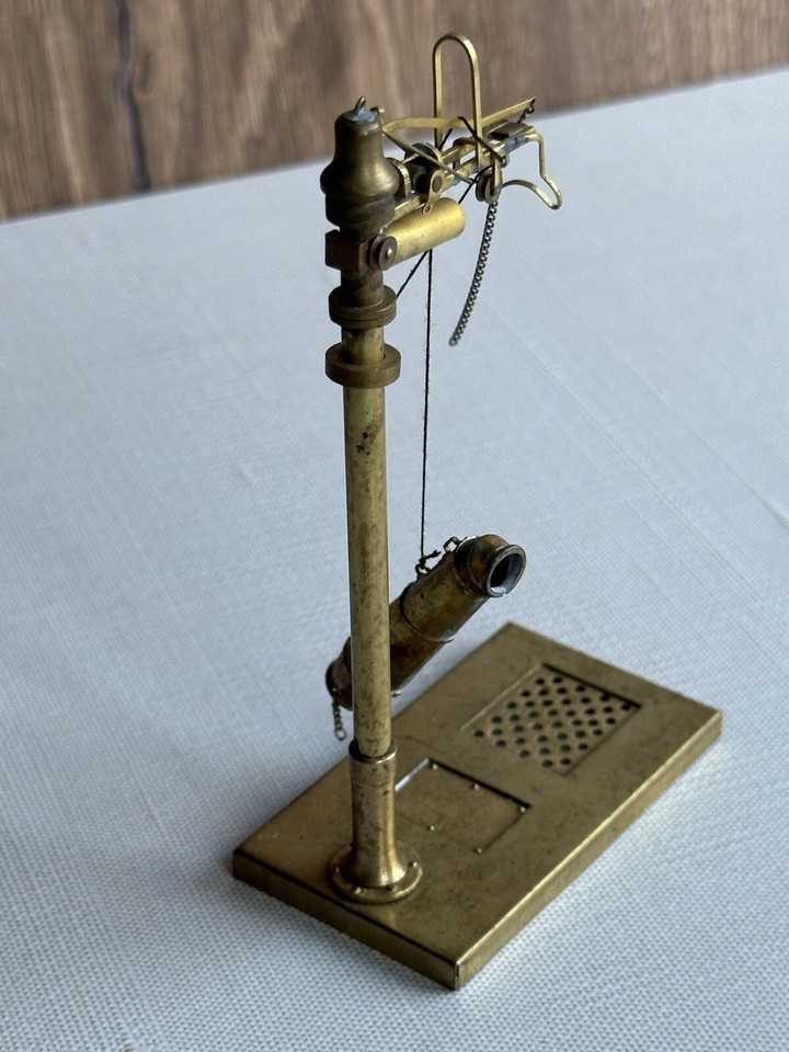 Railroad Brass Model Narrow Gauge Water column As Is eBay