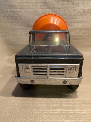 Vintage Structo Cement Mixer Truck - Nice Pressed Steel Toy