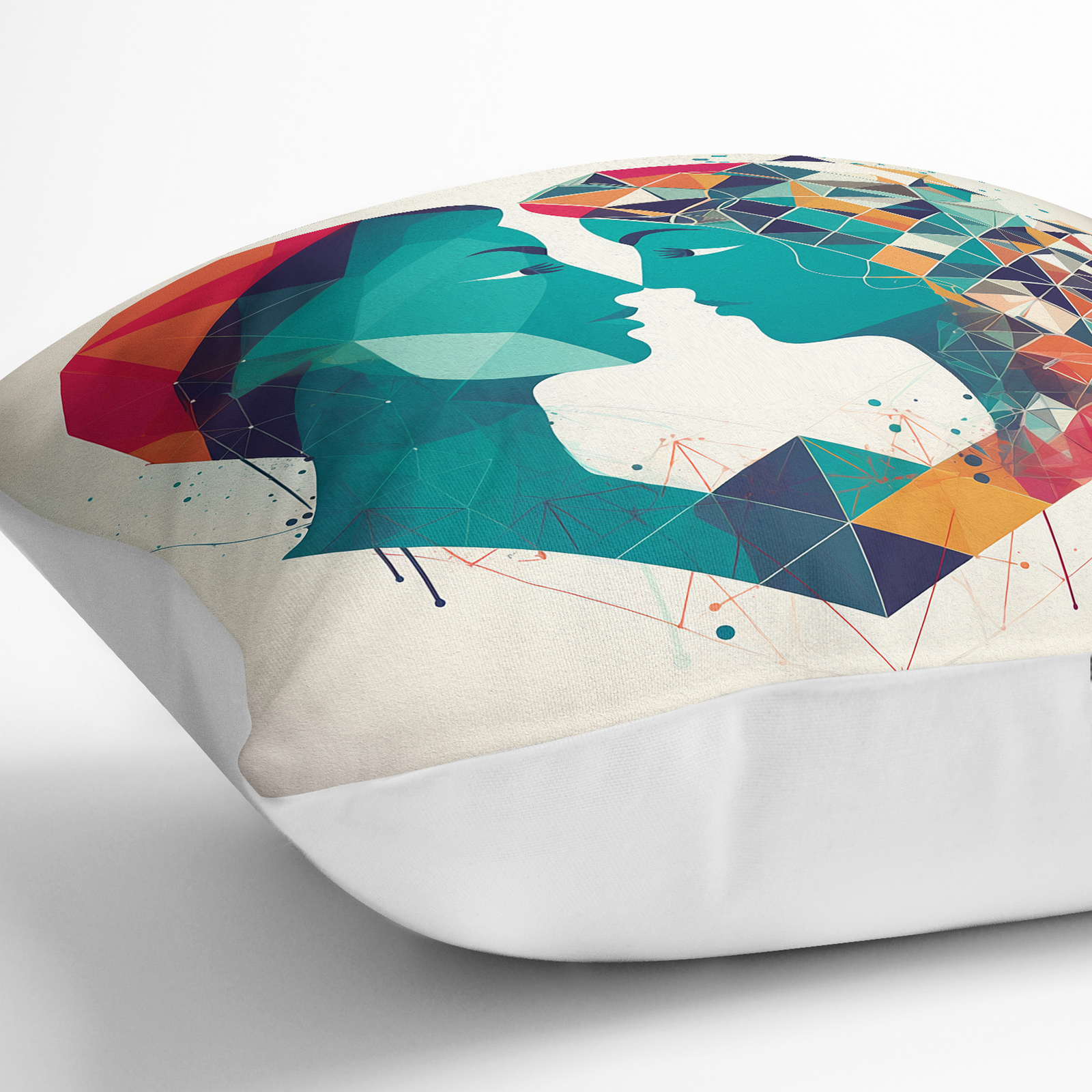 Plump Cushion Lovers Geometric Soft Scatter Throw Pillow Case Cover