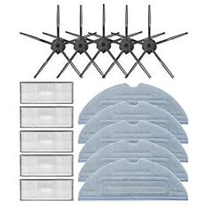 For Roborock T7S T7S Plus S7 Vacuum Cleaner Side Brushes Mop Cloth Filter Sets