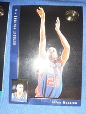 1995-96 SP Championship Detroit Pistons Basketball Card #32 Allan Houston FOIL