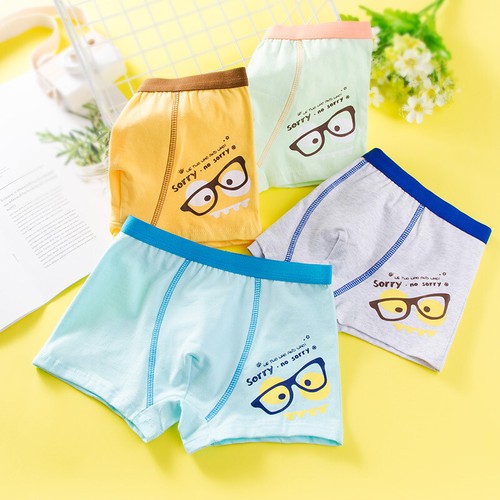 Paquete de 6/4 calzoncillos boxer de algodón dinosaurio niños pequeños 2-15 años nuevos - Imagen 50 de 94