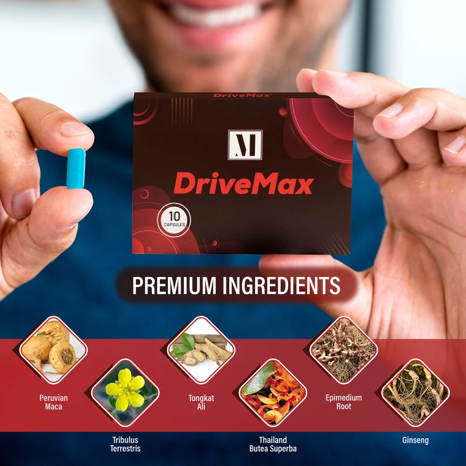 DriveMax, Nutrición deportiva para máxima vitalidad, rendimiento, energía, resistencia Foto 4 de 4
