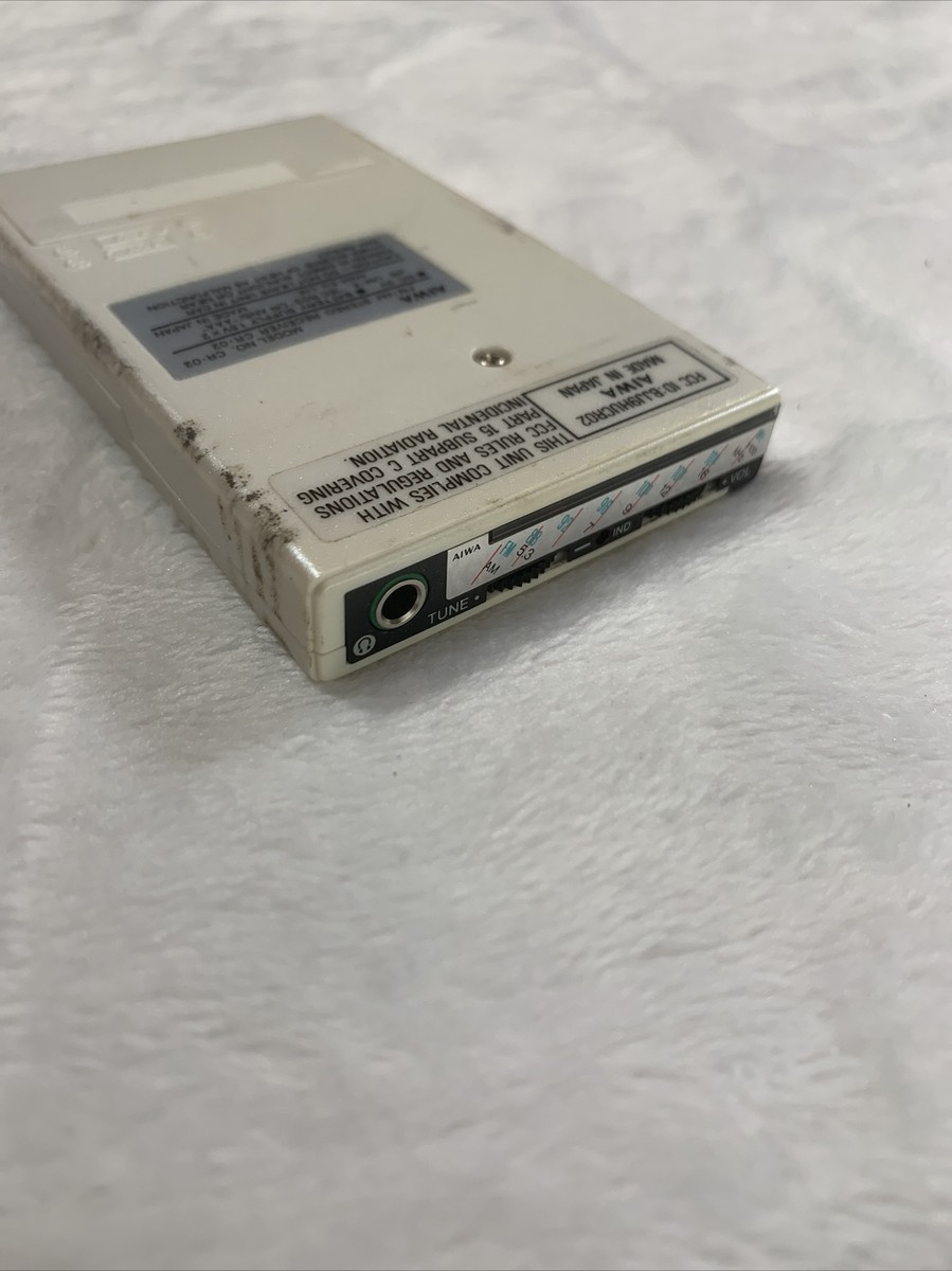 aiwa CR-02 fm/am stereo receiver | eBay