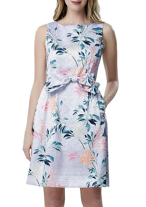 Tahari top jacquard dress