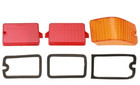 <!--F#f_0-->LENS TAIL LAMP STOP,INDICATOR & GASKETS SUIT HOLDEN LJ TORANA RHR (3)<!--F/-->