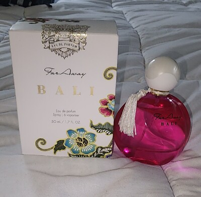 AVON Far Away BALI Eau de Parfum Spray 1.7oz Perfume NIB Fruity Floral Scent NIB