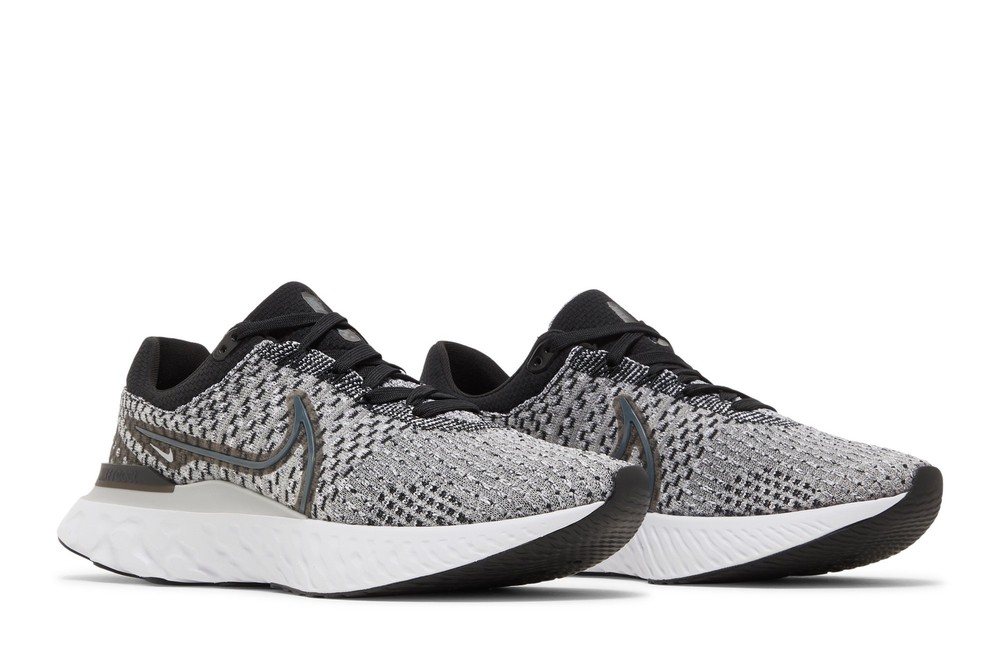 Nike React Infinity Run Flyknit 3 Running Shoes Black Grey Fog DH5392-006