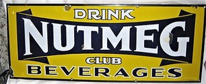 ANTIQUE USA CONNECTICUT NUTMEG STATE CLUB BEVERAGES SODA ...