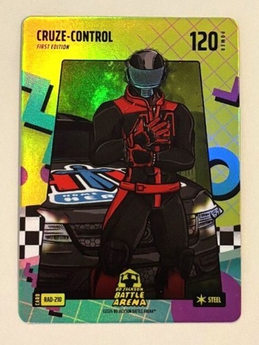 Bo Jackson Battle Arena Cruze-Control Elly De La Cruz 80s Rad Battlefoil Steel