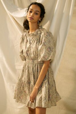  Anthropologie  Let Me Be Celeste Mini Dress size 12P new nwt
