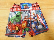 Marvel Avengers Boys Boxer Brief Underwear, 4-Pack,Size 10-NWT