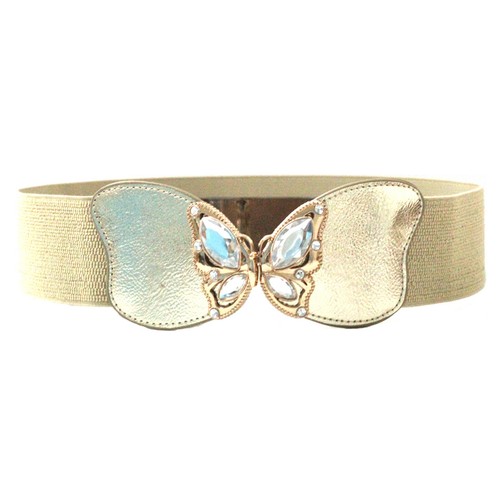 Women Ladies Wide Fashion Belt Women Black Cinch Waist Belt Elastic Stretch Gift - Picture 30 of 75