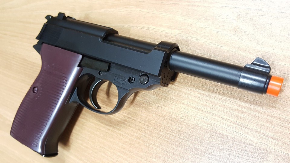 GUARDER M1911A1 SPRING FIELD Aluminum Slide & Frame Dark Gray
