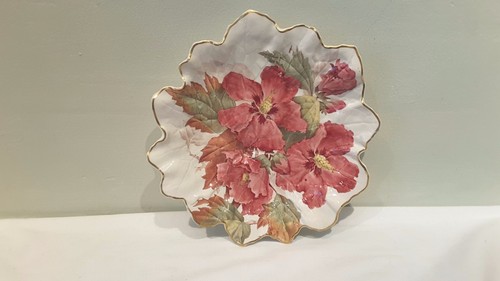 Plato/plato de hibisco Brown Westhead Moore & Co - Imagen 1 de 12