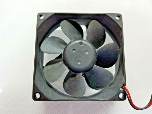 COMPUTER FAN 80MM DELTA QUIETEK DC12v 0.14a 2 PIN PLUG MODEL: SB0812M BURSHLESS - Picture 2 of 3