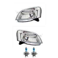 Scheinwerfer Set inkl. Premium Lampen für Citroën Berlingo MF mit LWR Motor