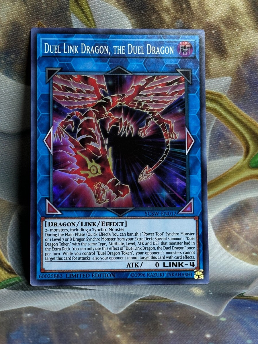 DUEL LINK, THE DUEL LINK DRAGON SR 遊戯王 Duel Link Dragon, the Duel Dragon (SR) - Yu-Gi-Oh