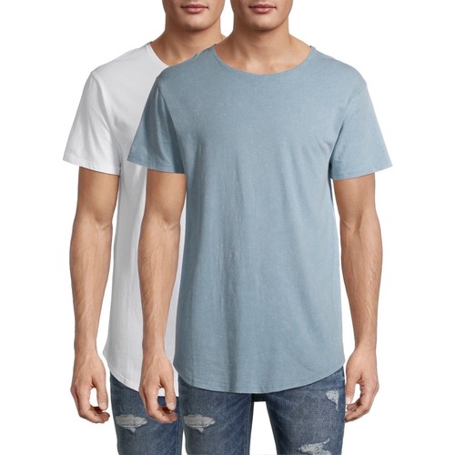 No Boundaries Men's Elongated Tee - 2 